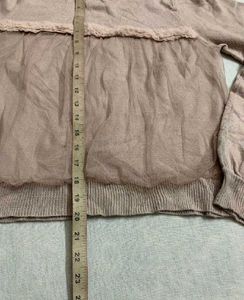 Knit Sweater with Mesh Detail