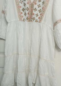 White Midi Dress