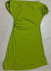Green Dress with COCO Design