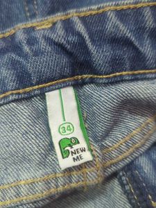 New Me Blue Wide Legged Jeans