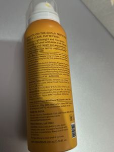 Asaya Sheerrscreen Mist SPF 65