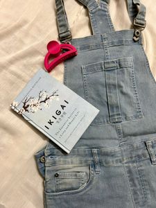 cute denim dungaree🎀