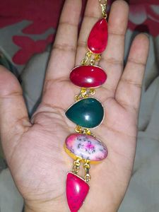 Original Rodhonite Gemstone Bracelet