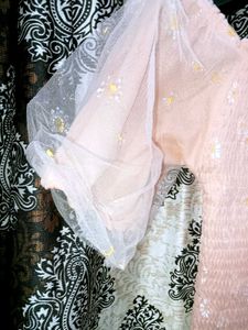 Floral Peach Top