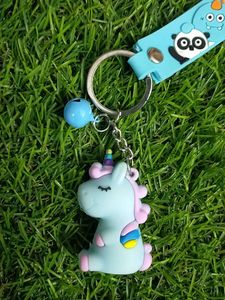 Cute Unicorn 🦄 Long Keychain With Strap