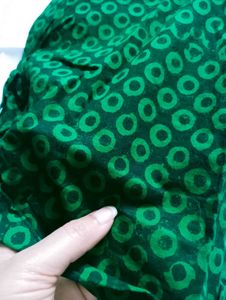 W Brand Kurti &amp; Green Top