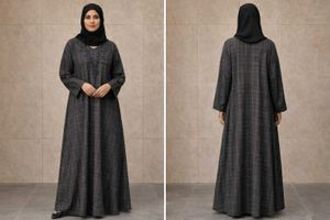 Elegant Modest Abaya Dress