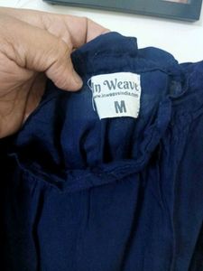 Women&#39;s Inweave Blue Dress