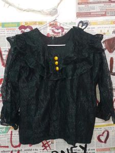 Elegant Black Lace Dress