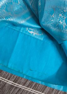 Best Sky Blue Saree.....