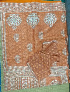 Printed Cotton Saree Combo