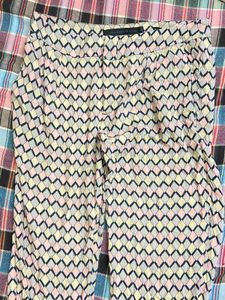 Pastel Zigzag Pattern Comfy Loungewear Pants