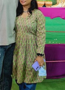 30rs Off🚚 Green Printed Top(Women’s)
