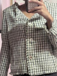 Korean Tweed Style Jacket