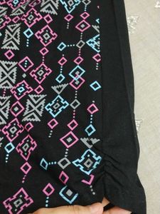 Black Graphic Print T-Shirt