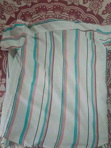 Striped Short Sleeve Shirt