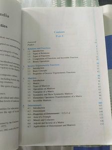 Maths NCERT Class12th Part 1