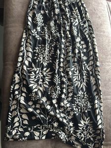 Floral Print Off-Shoulder Maxi Dress
