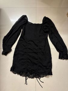 Berrylush Chic Black Mini Dress