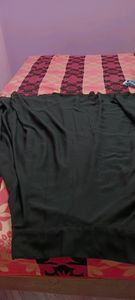 black new long skirt