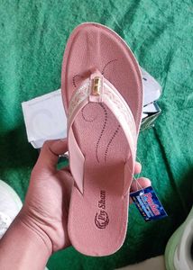 NEW Ladies PU chappal Slipper Pink Flip Flops