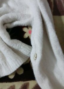 White Fur Sweater