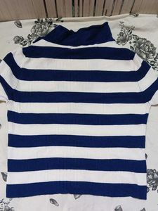 Striped Knit Sweater