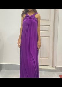 Chemistry Purple Maxi Gown