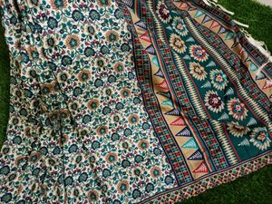 Pashmina Saree With Shawl