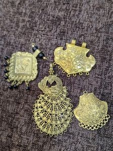 Vintage Gold Tone Pendant Collection Any 2