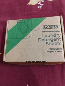 DARJUV9 Laundry Detergent Sheets - Fresh Scent