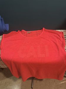 Orange "Beach Cali" Tee
