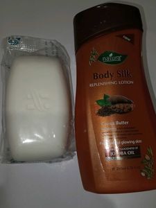 Natura Body Silk Lotion & Soap