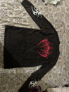 Graphic Tiger Print Sweatshirt Vintage