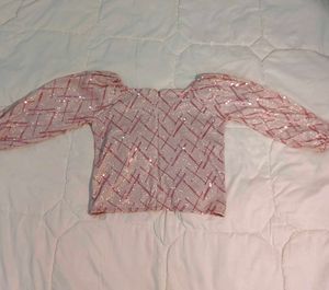 Sparkly Pink Top 🎀