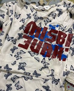 Butterfly Print Bodysuit🦋