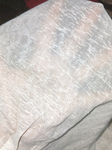 White Semi Transparent Lace Top