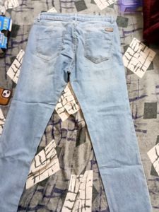 Light Wash Denim Jeans