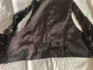 Sequin Embellished Vest