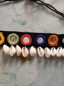 Cowrie Shell Necklace With Earrings