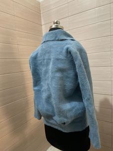 Pintresty imported Blue Fuzzy Jacket