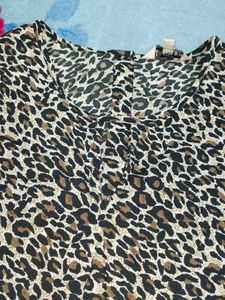 Animal Print Top
