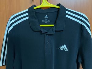 ADIDAS Black Coloured Polo