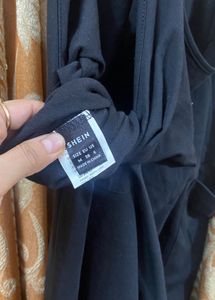 Shien Black Cat Dungaree