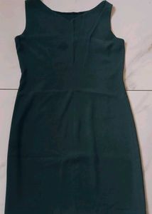 Dark Green Mini Dress