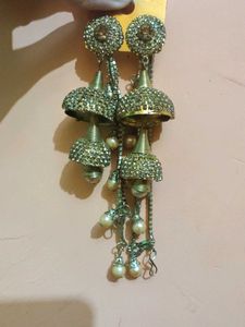 Statement Jhumka Earrings