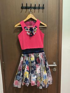 Floral Charm Party Dress