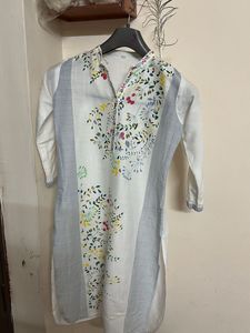 Floral Print Kurta