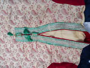 Ethnic Kurta with sharara and heavy chunni