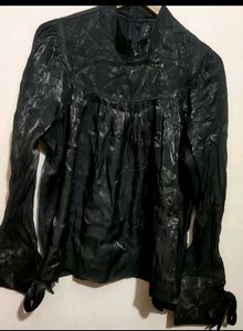 Charcoal Color Shining Top For 36 Bust